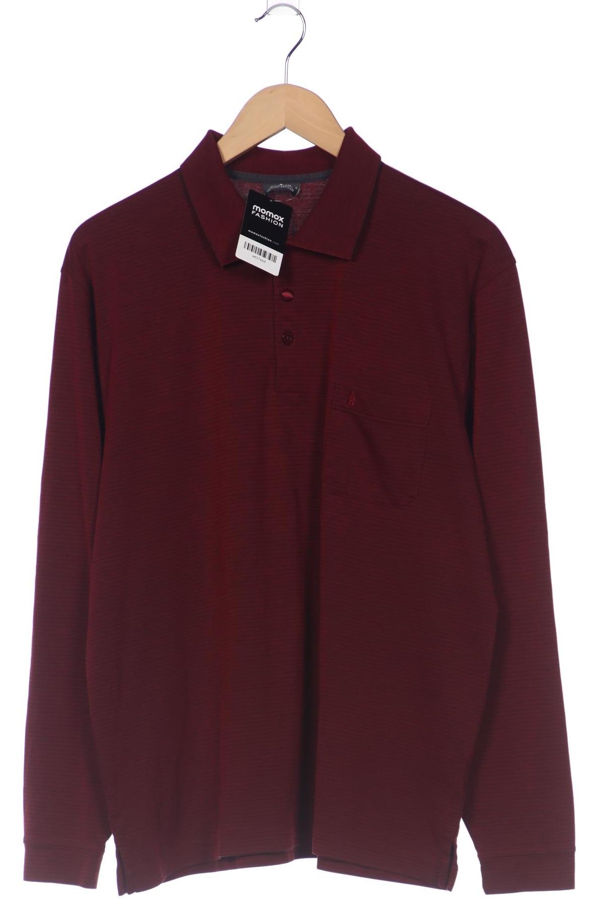 

ragman Herren Poloshirt, bordeaux, Gr. 54