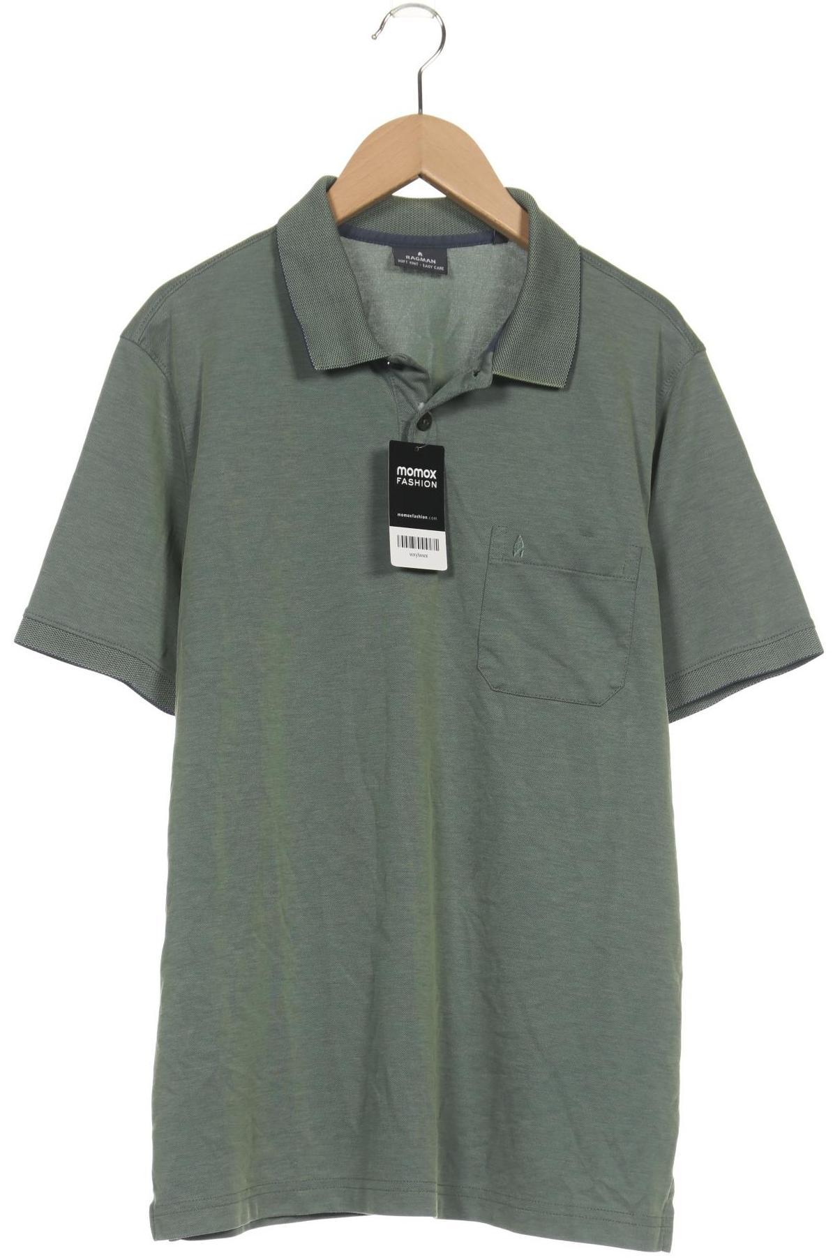 

ragman Herren Poloshirt, türkis, Gr. 46