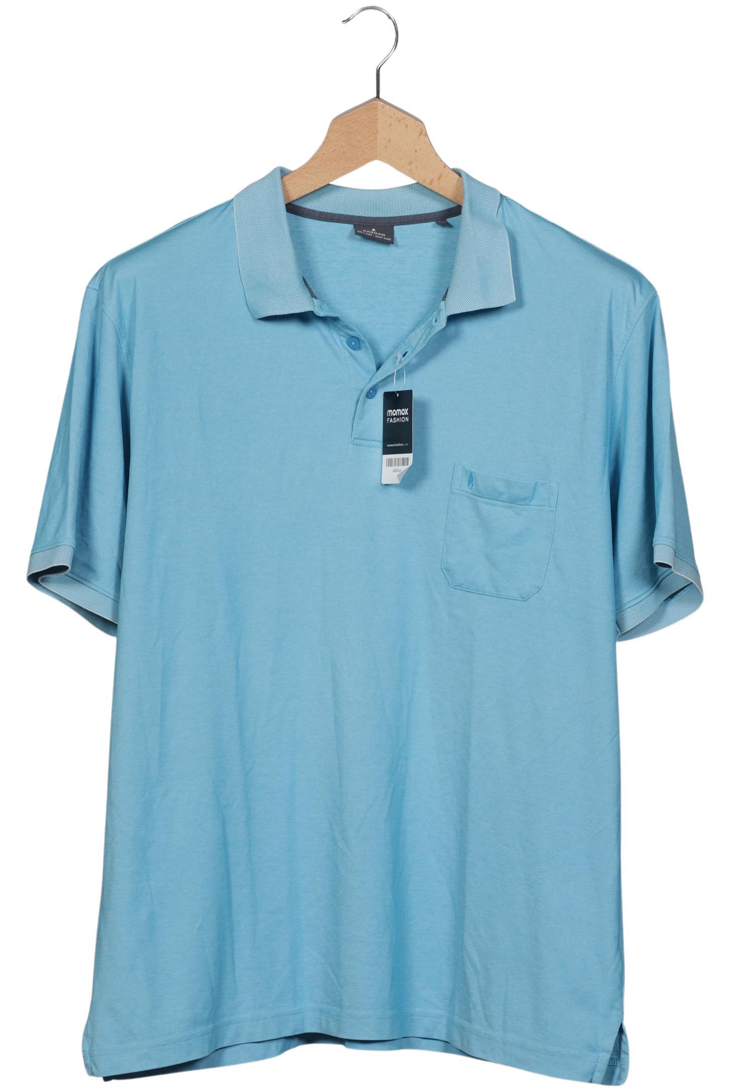 

ragman Herren Poloshirt, hellblau, Gr. 58