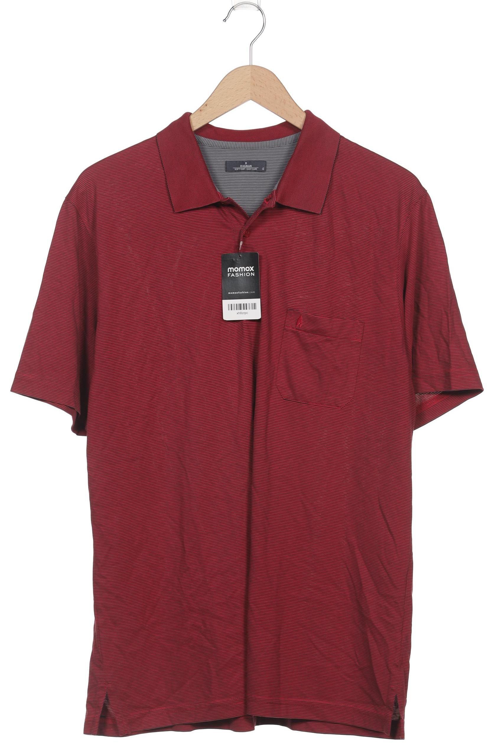 

ragman Herren Poloshirt, bordeaux, Gr. 54
