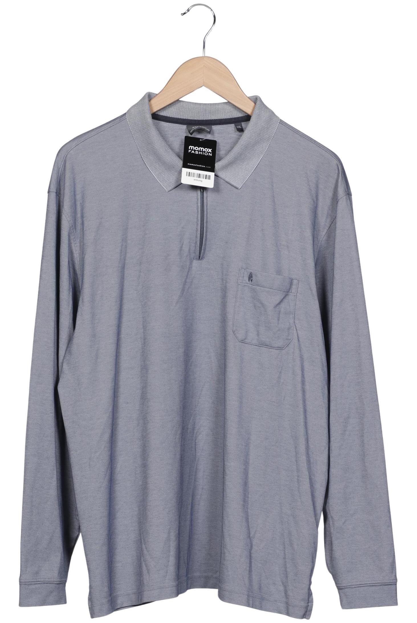 

ragman Herren Poloshirt, grau, Gr. 56