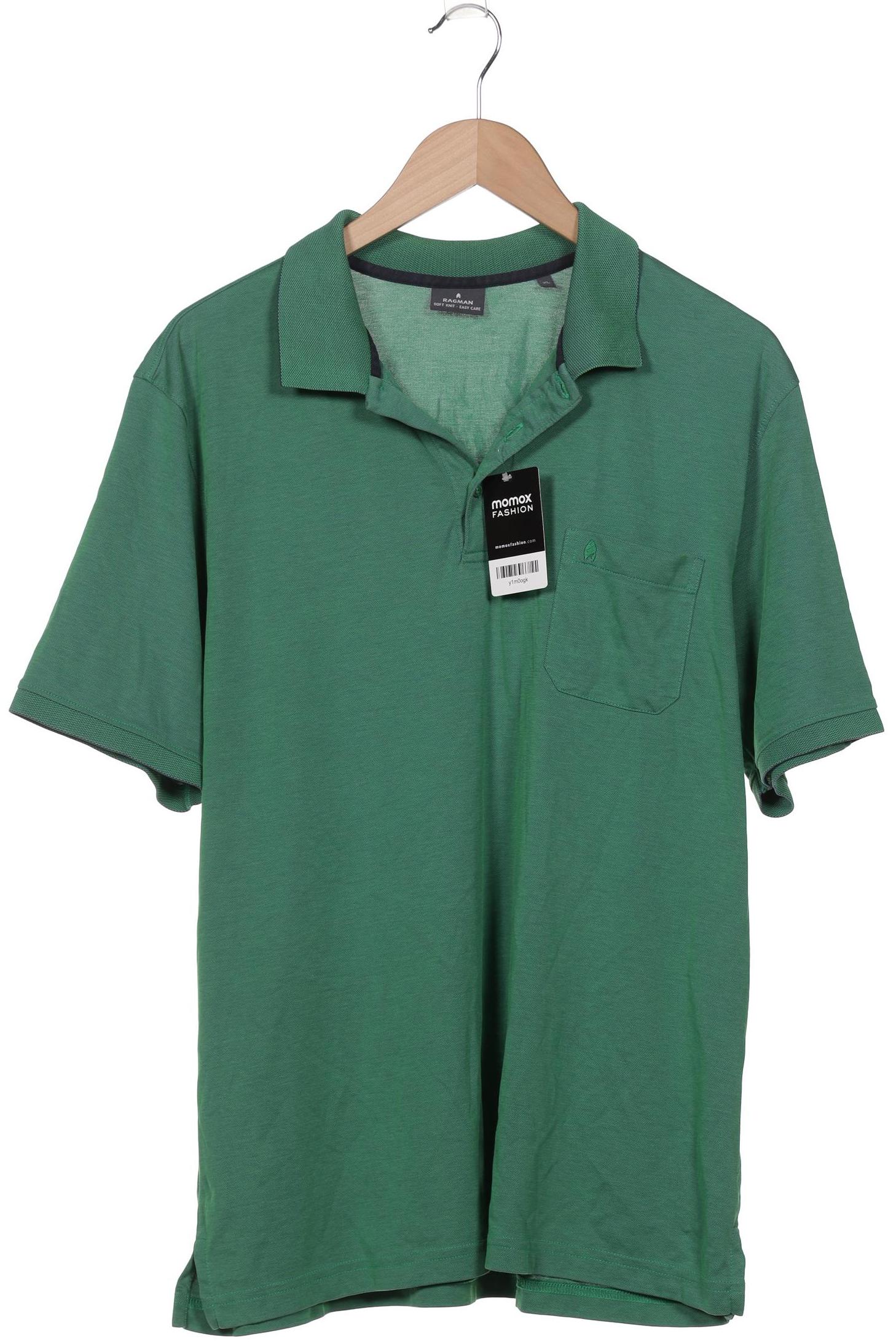 

ragman Herren Poloshirt, grün, Gr. 54