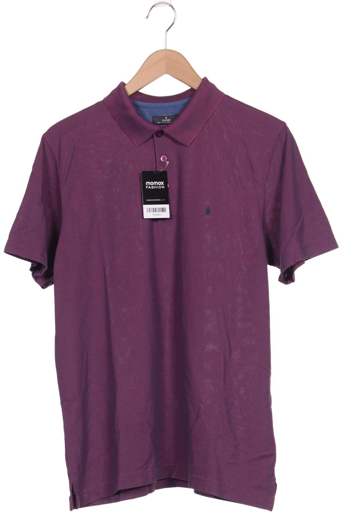 

ragman Herren Poloshirt, bordeaux, Gr. 52