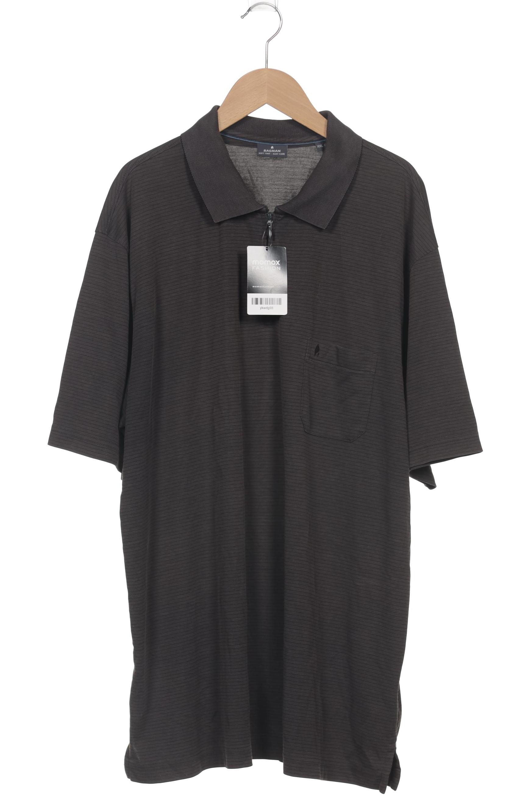 

ragman Herren Poloshirt, grau, Gr. 56