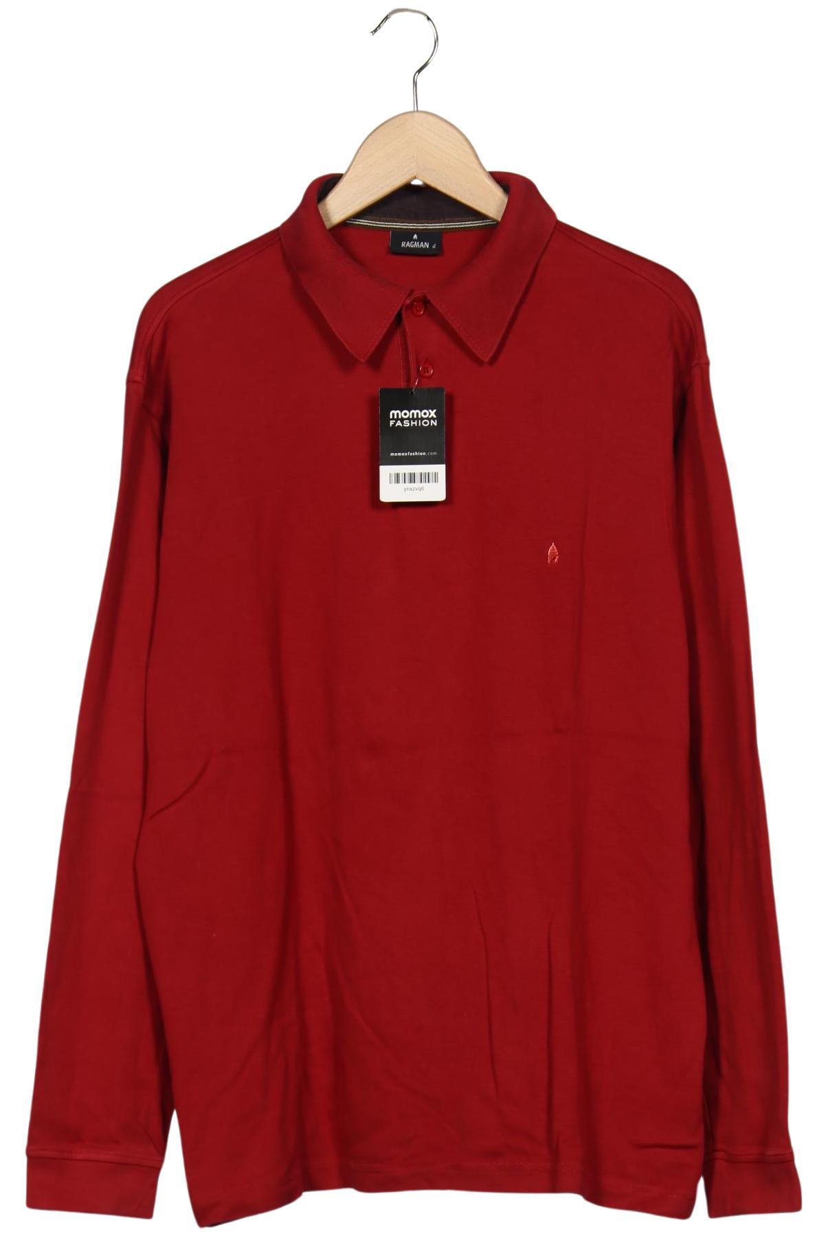 

ragman Herren Poloshirt, bordeaux, Gr. 54