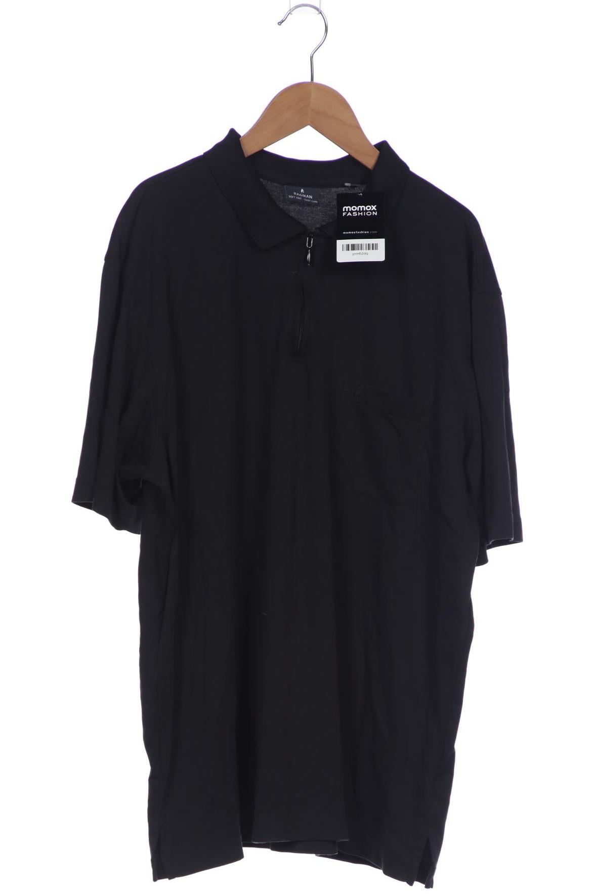 

ragman Herren Poloshirt, schwarz, Gr. 54