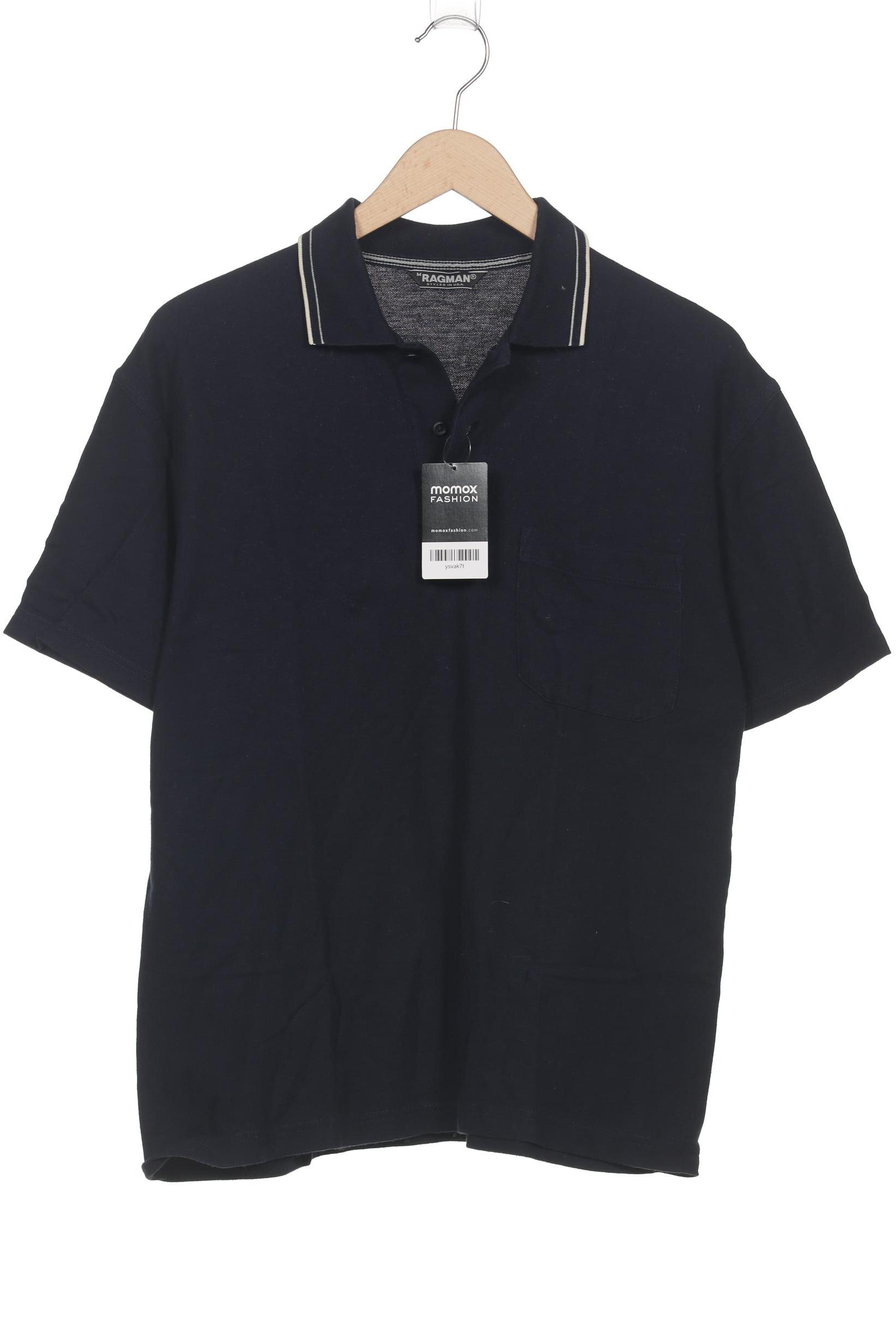 

ragman Herren Poloshirt, marineblau, Gr. 54