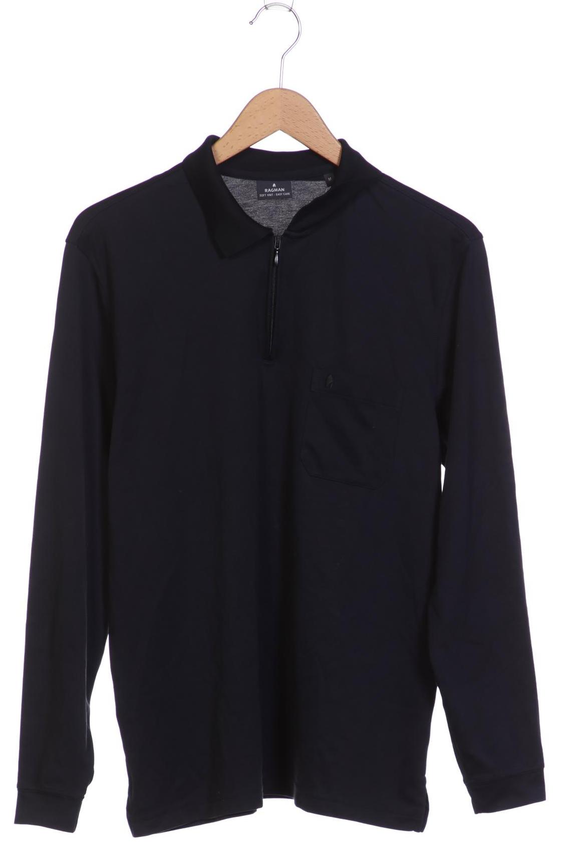 

ragman Herren Poloshirt, marineblau