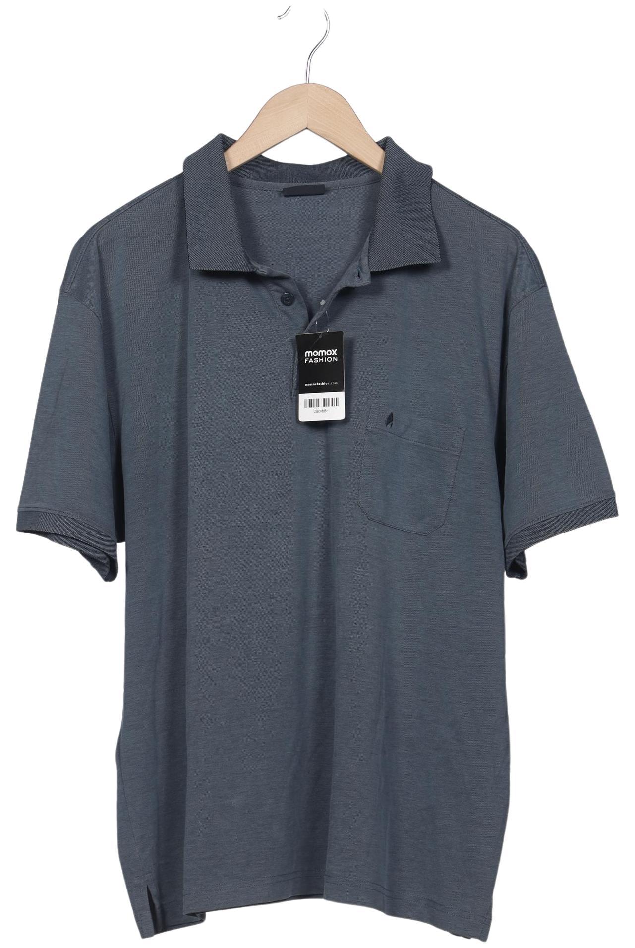 

ragman Herren Poloshirt, blau, Gr. 56