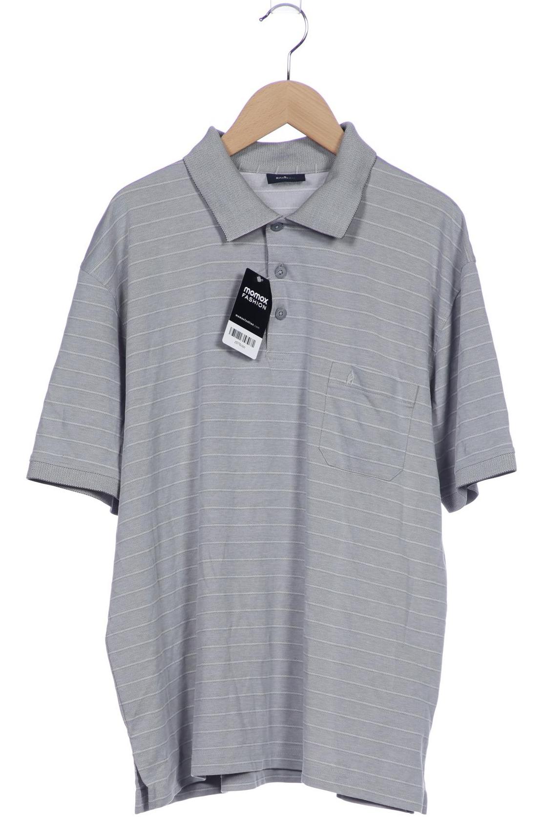 

ragman Herren Poloshirt, grau, Gr. 54