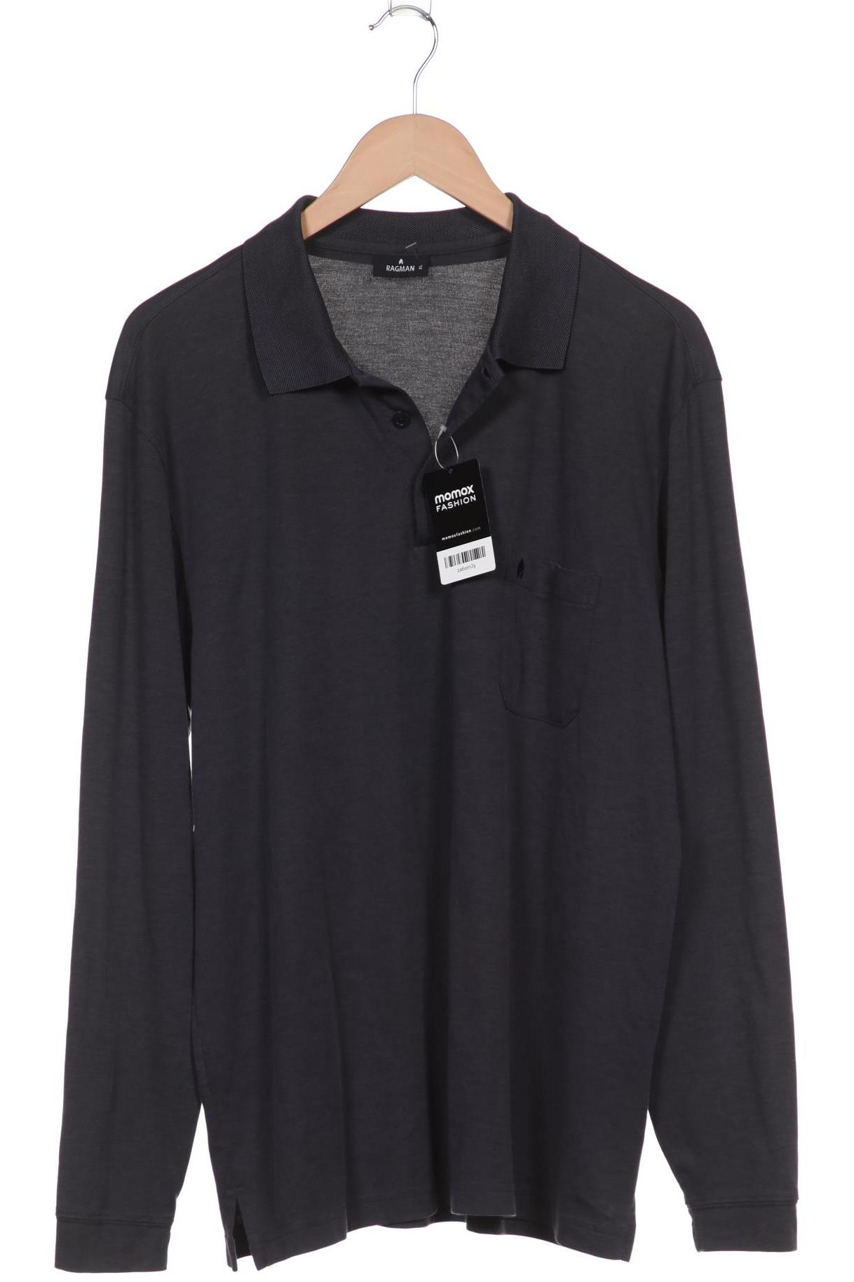 

ragman Herren Poloshirt, grau, Gr. 54