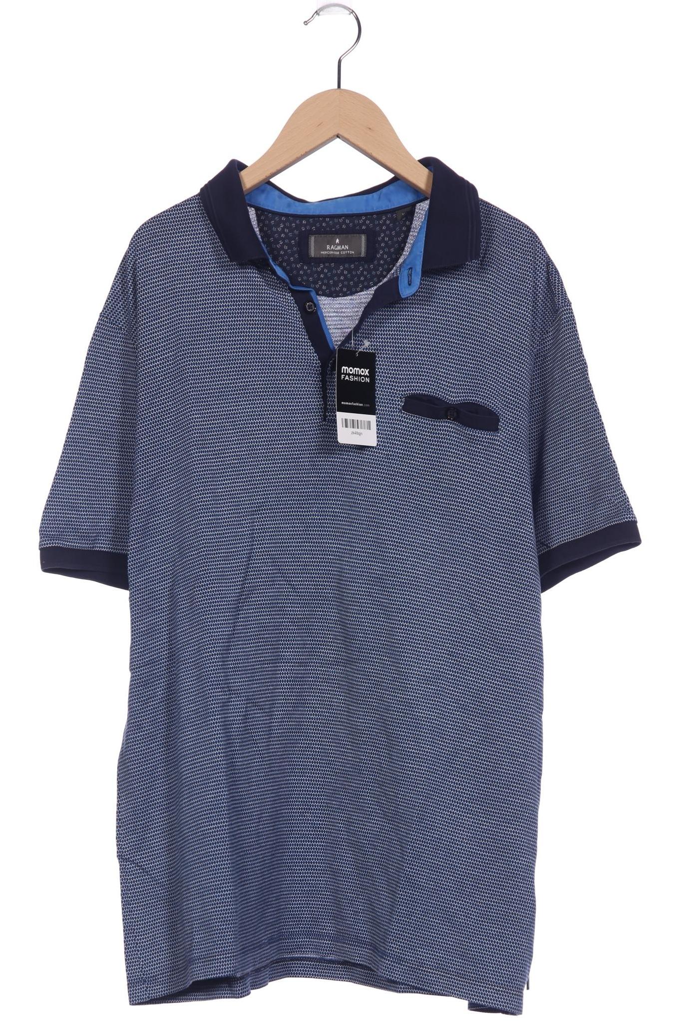 

ragman Herren Poloshirt, marineblau, Gr. 54