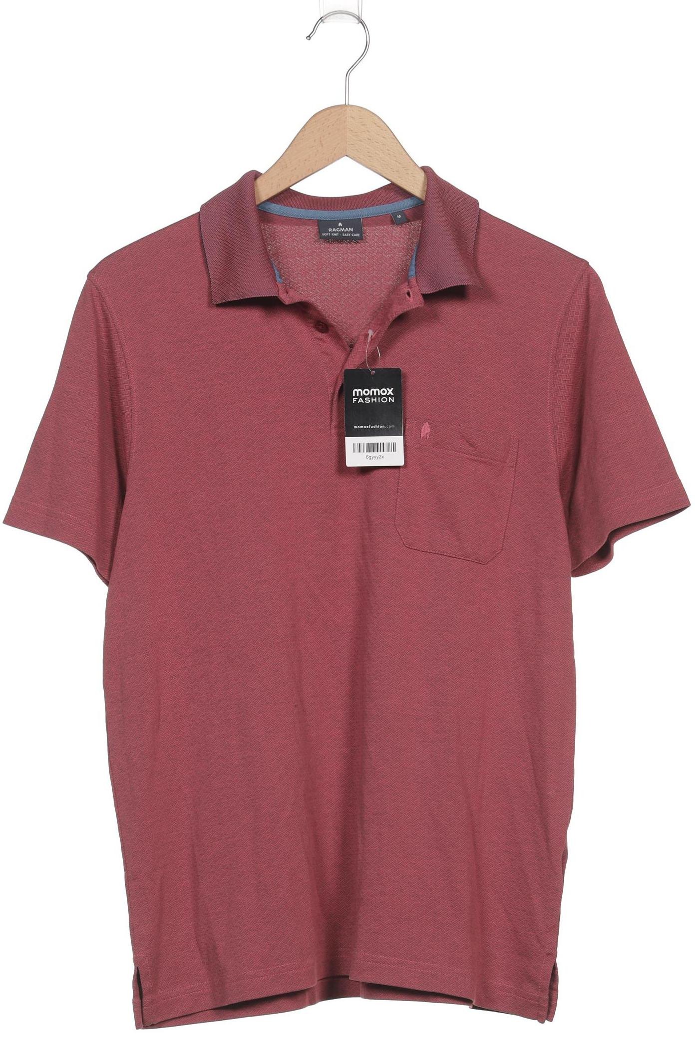 

ragman Herren Poloshirt, bordeaux, Gr. 48