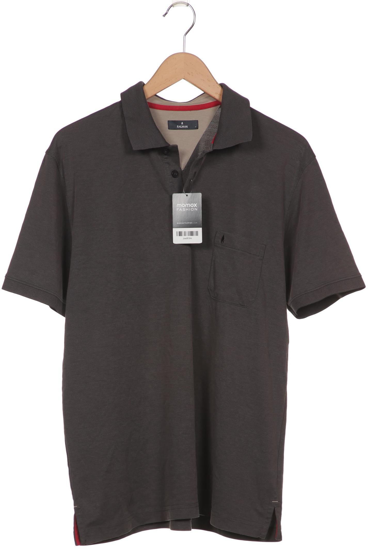 

ragman Herren Poloshirt, grau