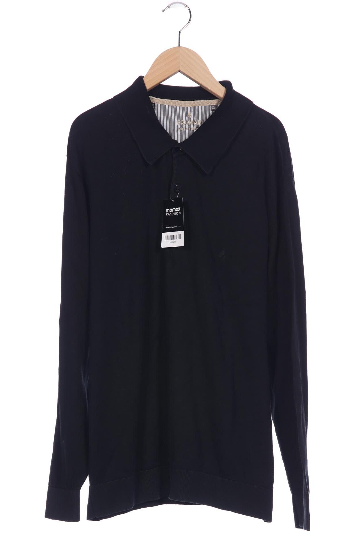 

ragman Herren Pullover, schwarz, Gr. 54