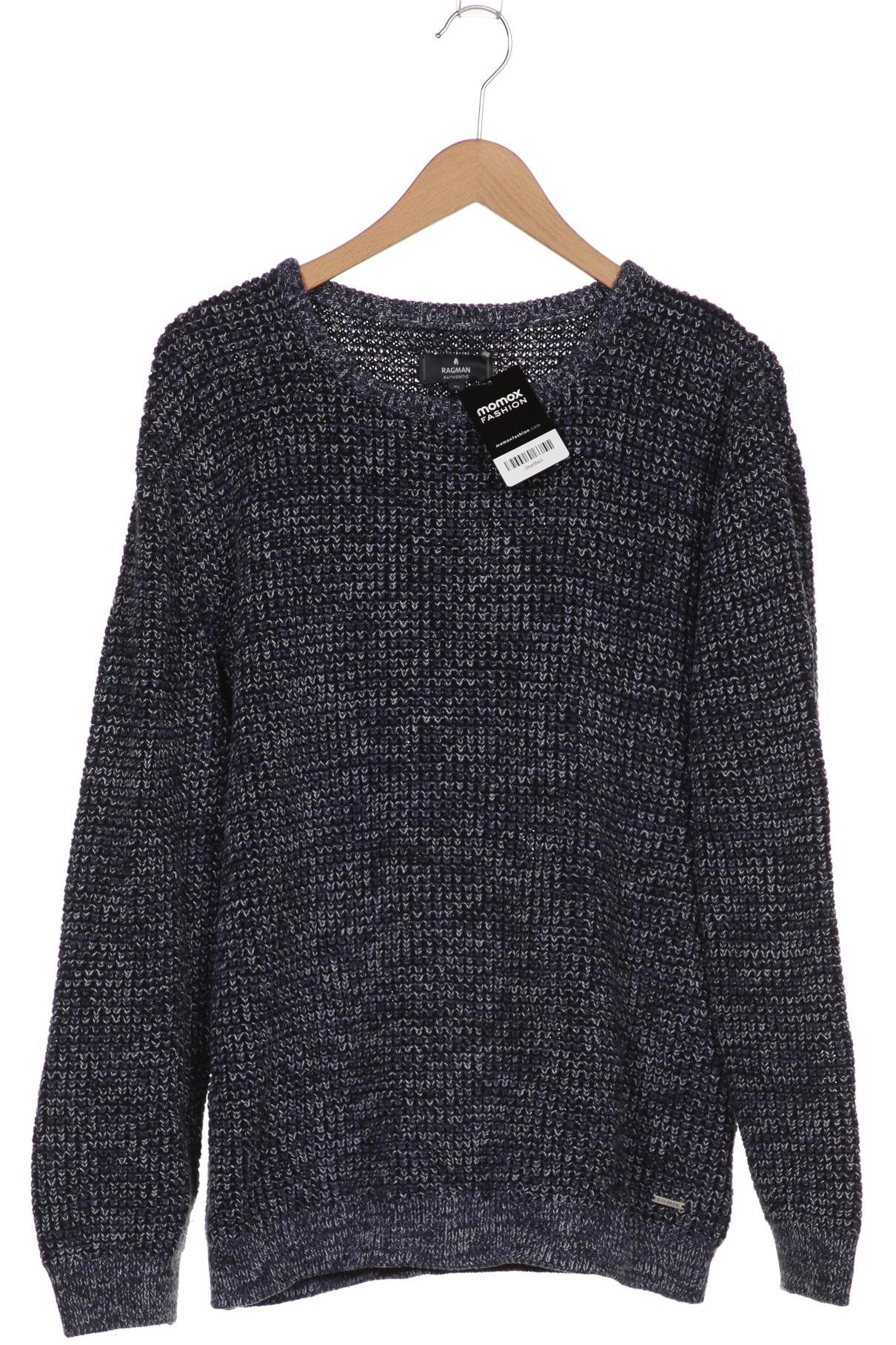 

ragman Herren Pullover, marineblau