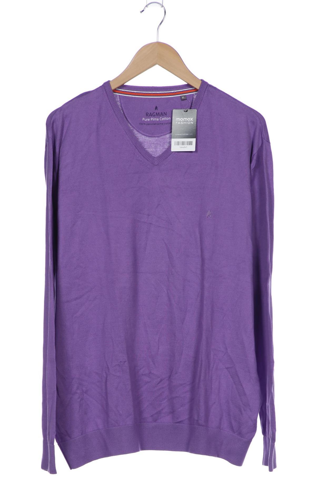 

ragman Herren Pullover, flieder, Gr. 54