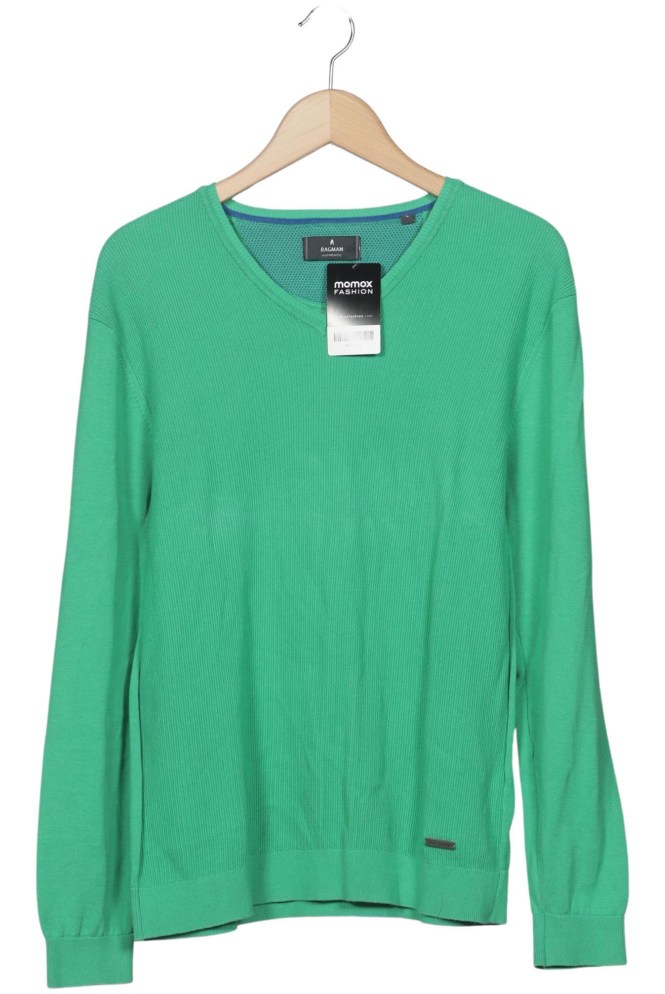 Thumbnail - ragman Herren Pullover, grün, Gr. 52