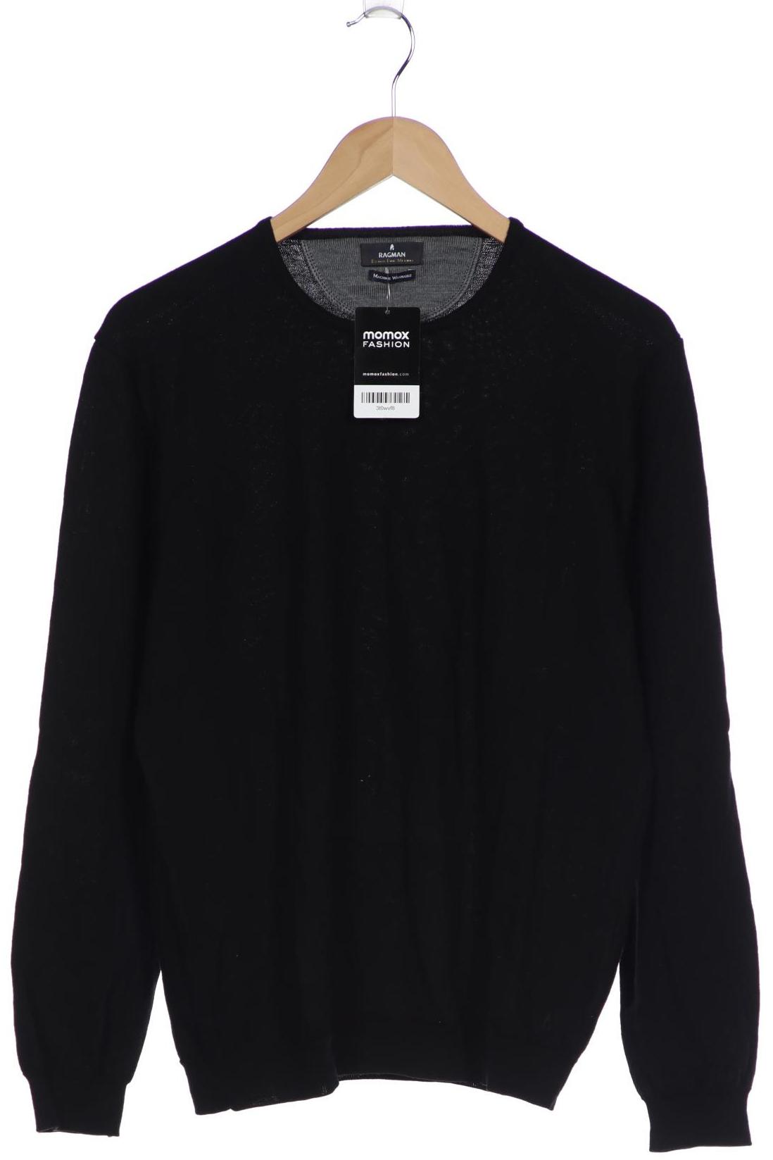 

ragman Herren Pullover, schwarz