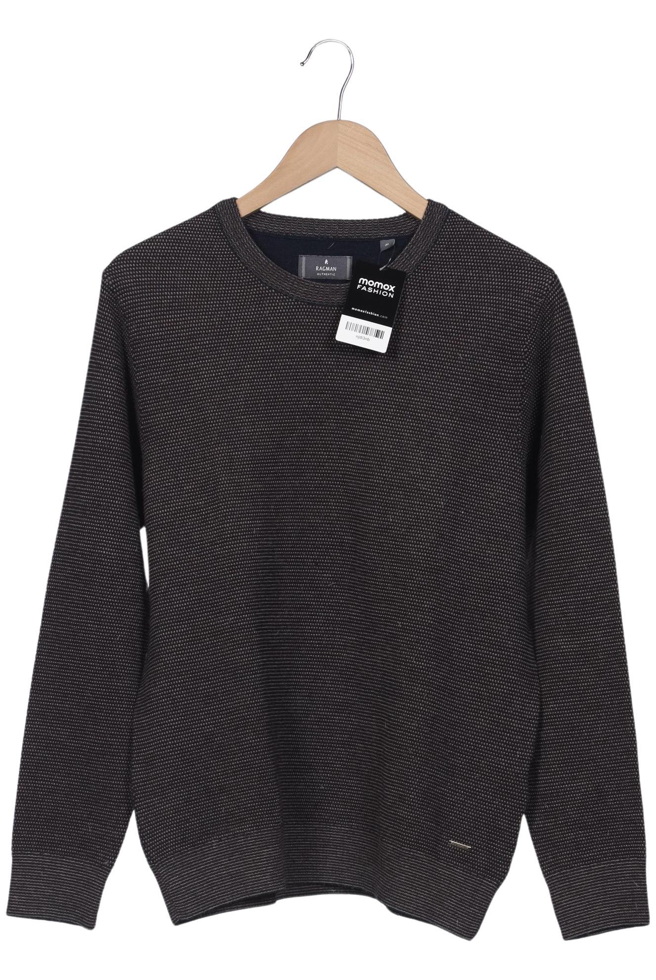 

ragman Herren Pullover, grau, Gr. 48