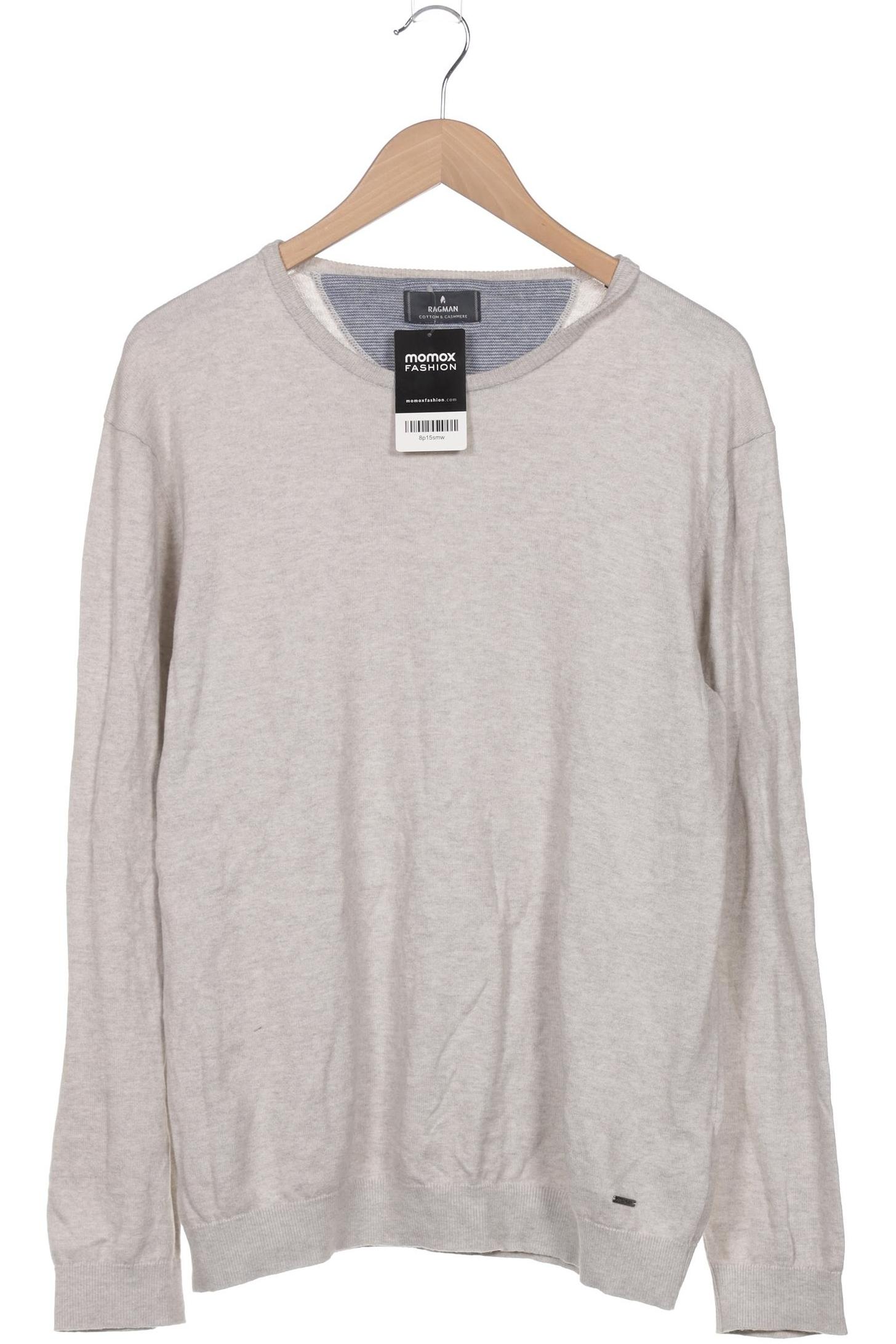 

ragman Herren Pullover, grau, Gr. 54