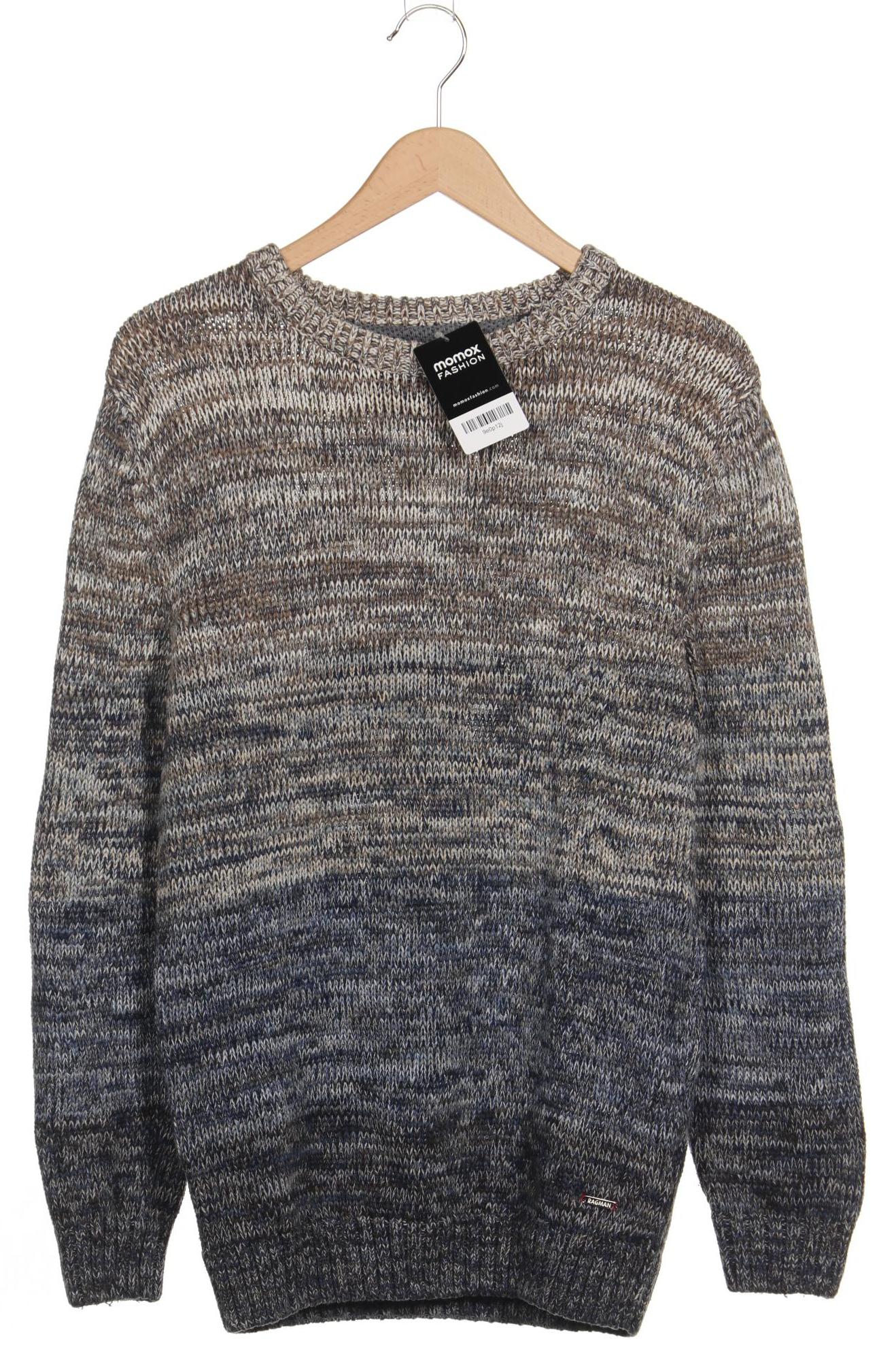 

ragman Herren Pullover, beige, Gr. 48
