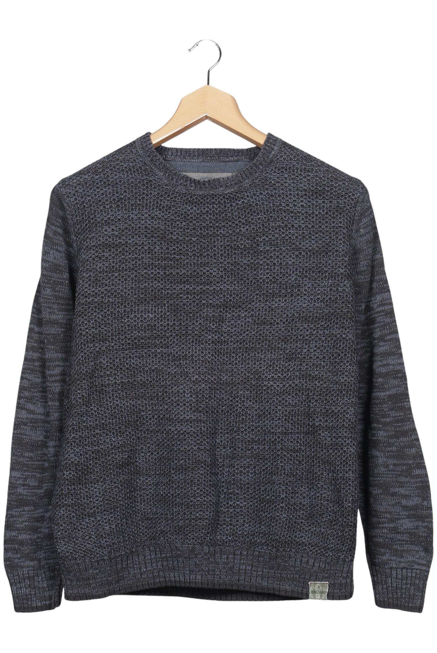 

ragman Herren Pullover, grau, Gr. 56