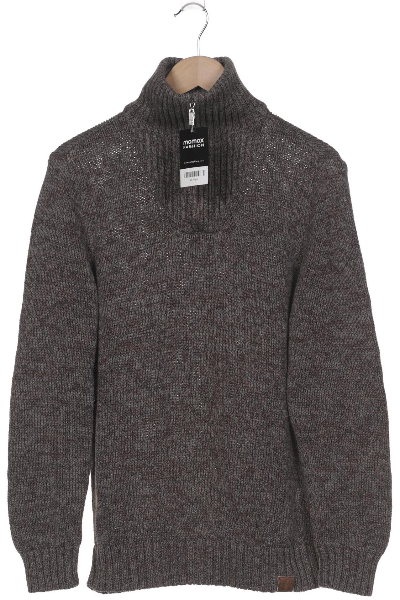 

ragman Herren Pullover, grau, Gr. 48