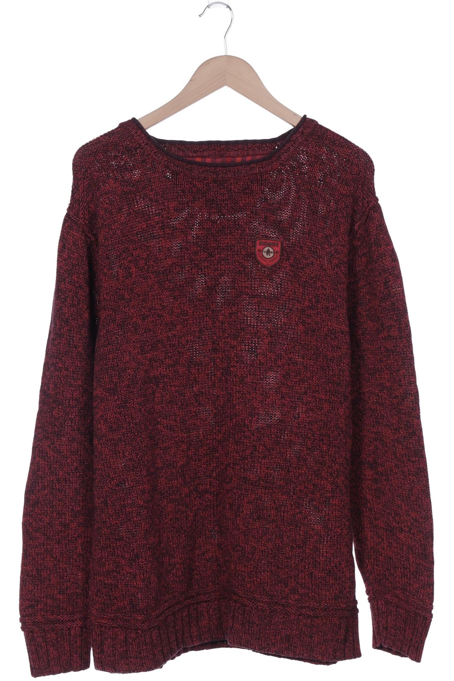 

ragman Herren Pullover, rot, Gr. 56