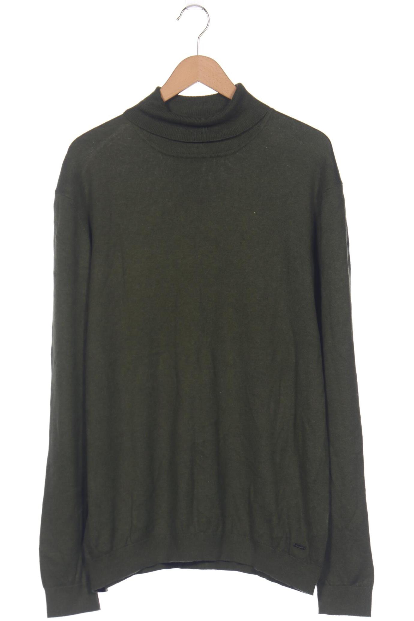 

ragman Herren Pullover, grün, Gr. 54