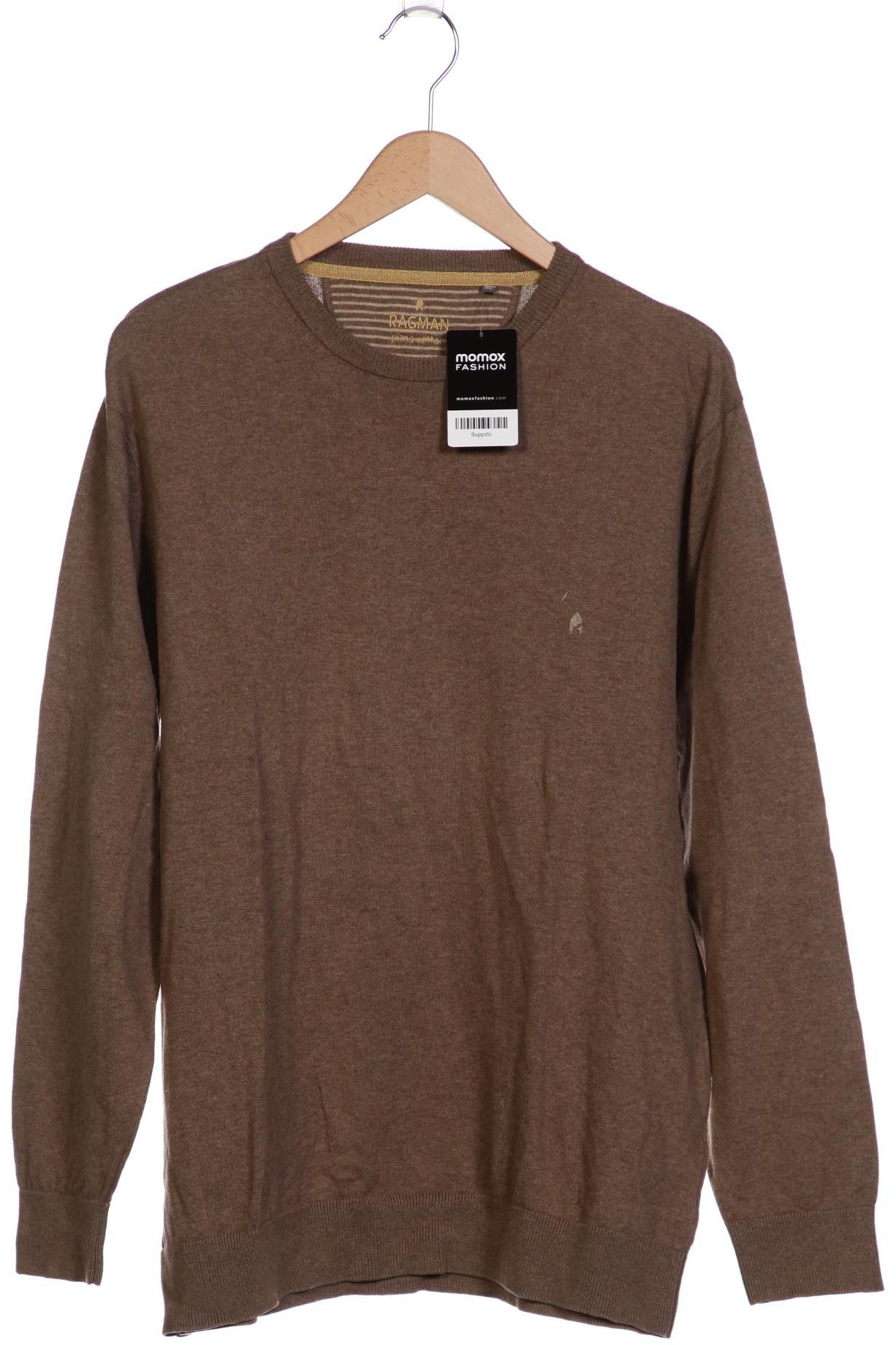 

ragman Herren Pullover, braun, Gr. 54