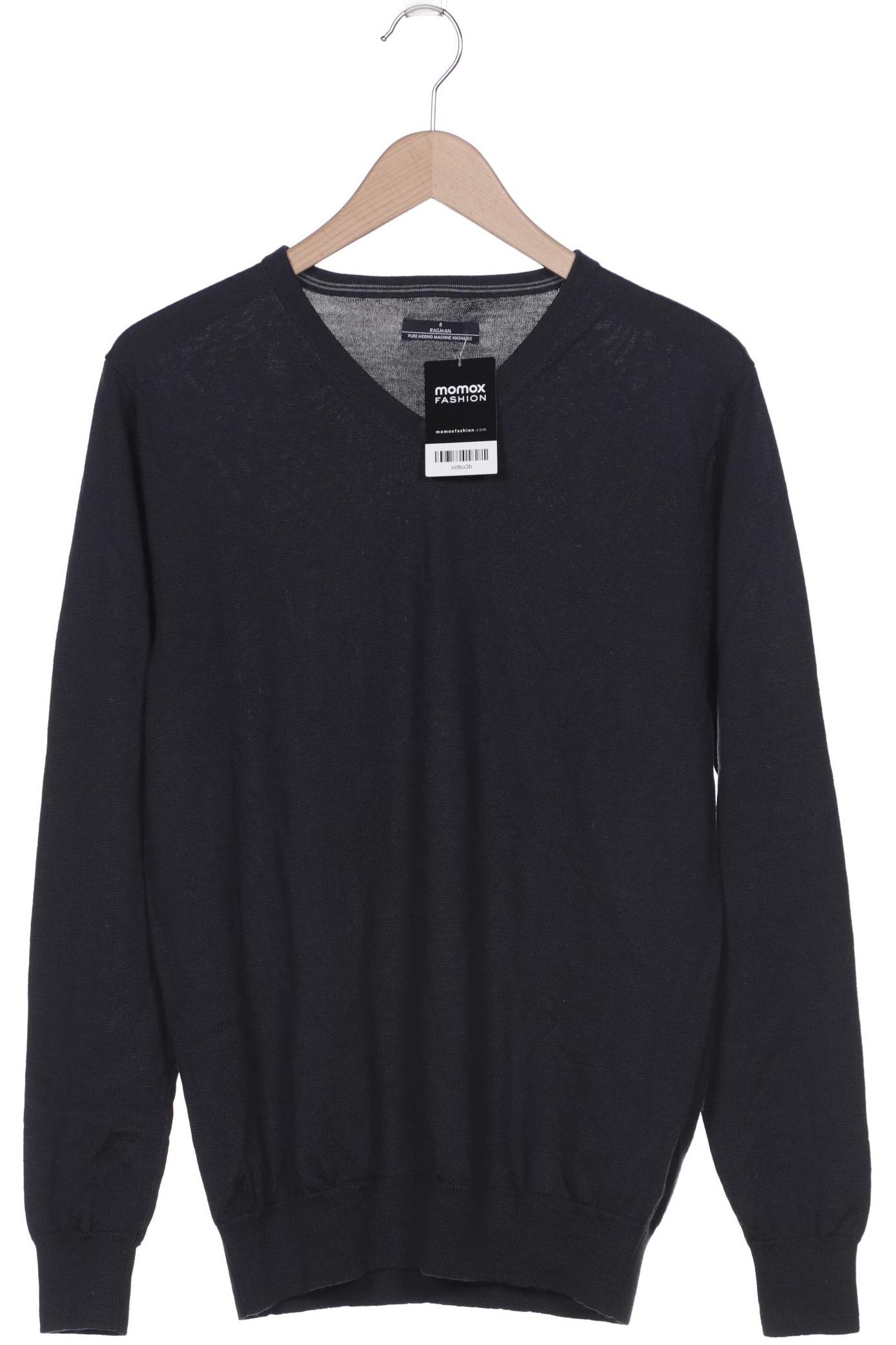 

ragman Herren Pullover, marineblau