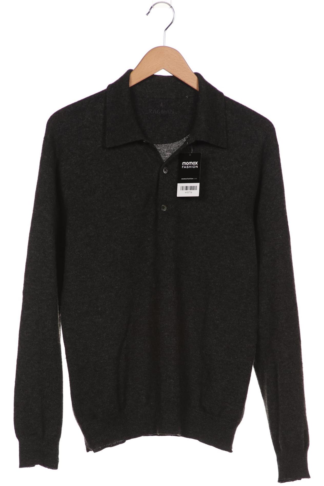 

ragman Herren Pullover, grau, Gr. 48