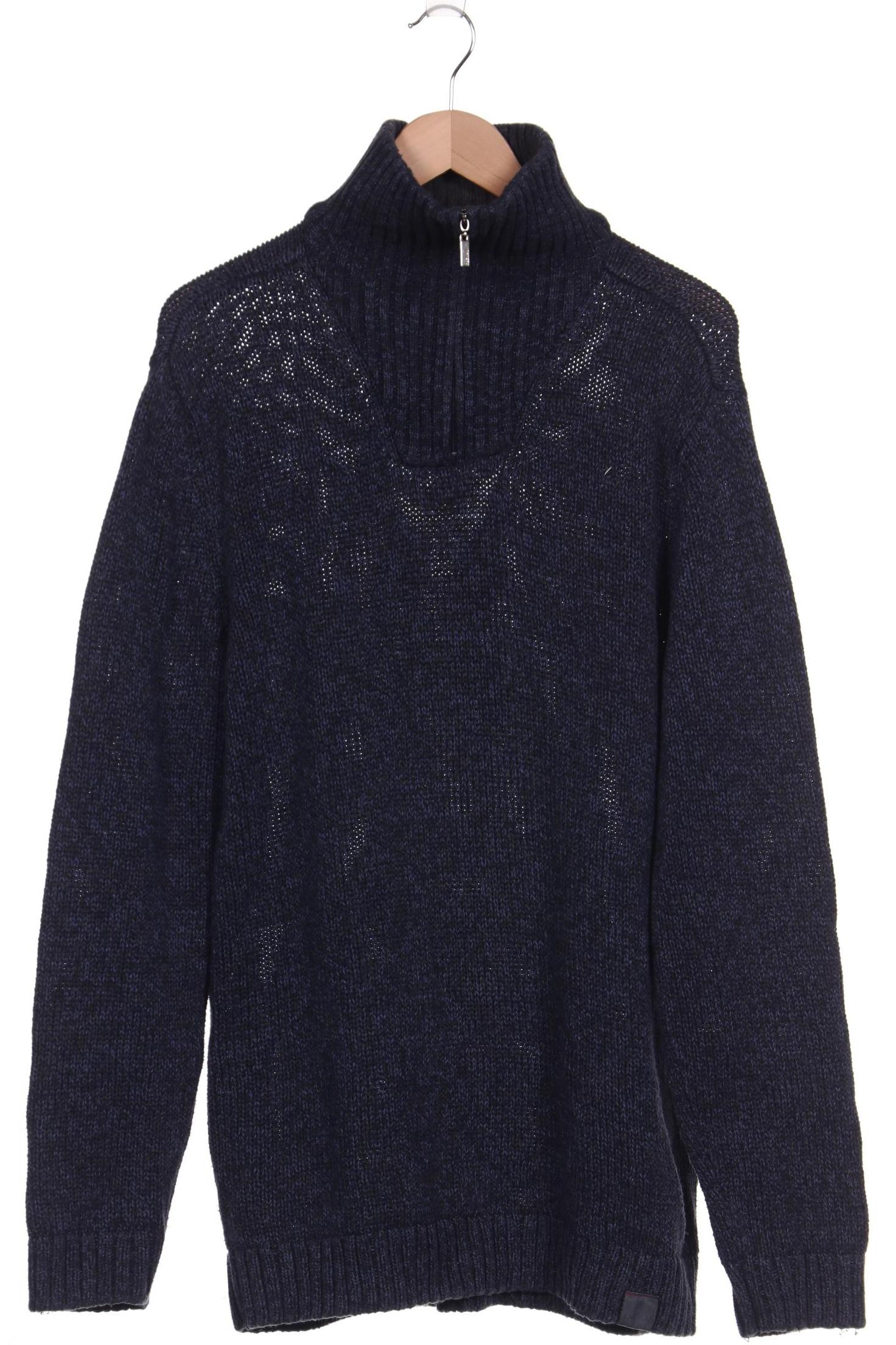 

ragman Herren Pullover, marineblau