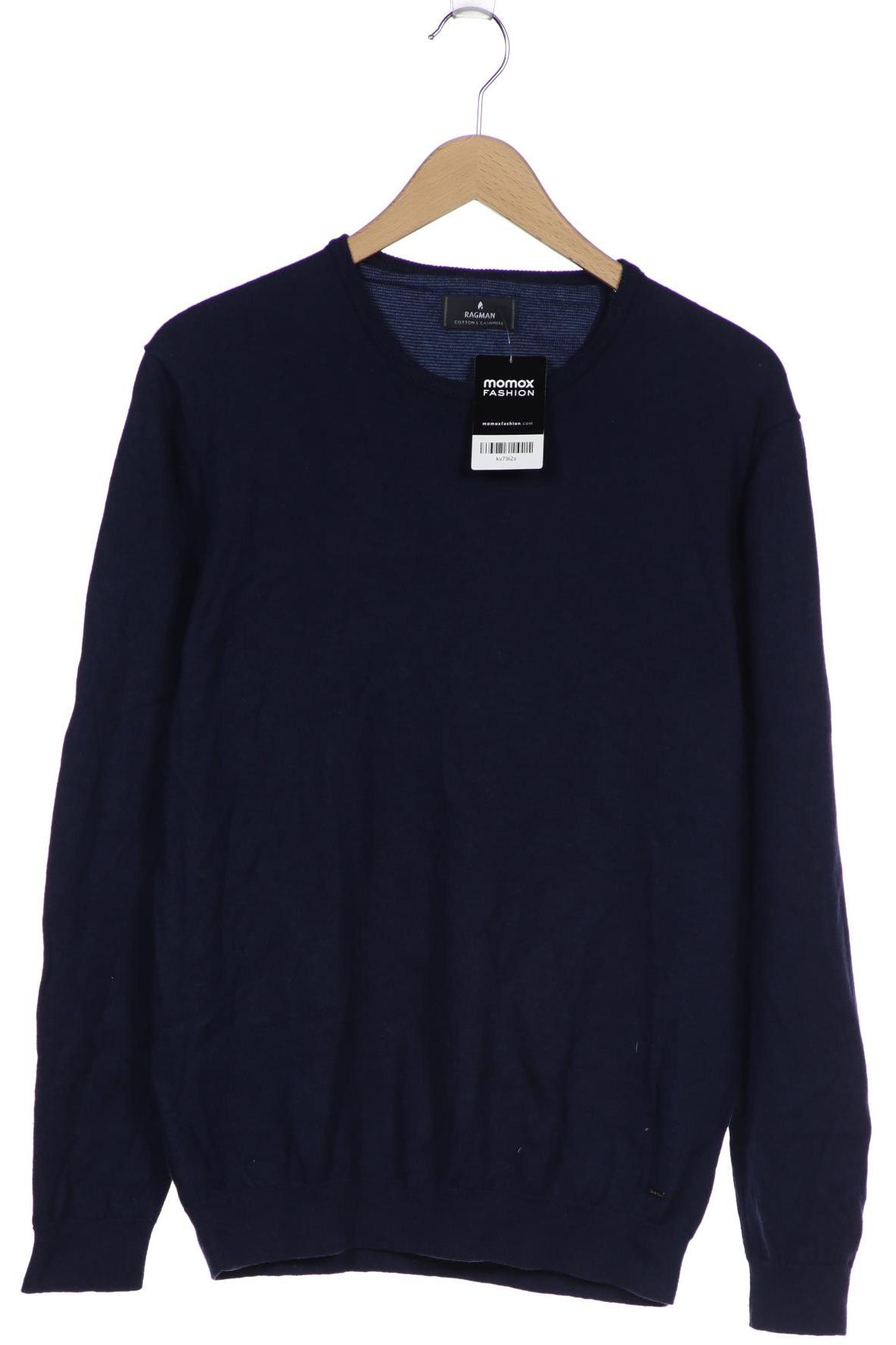 

ragman Herren Pullover, marineblau