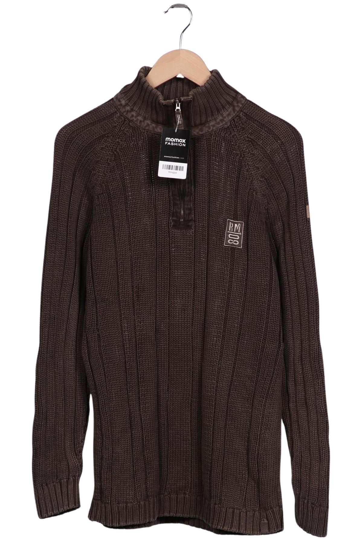 

ragman Herren Pullover, braun, Gr. 52