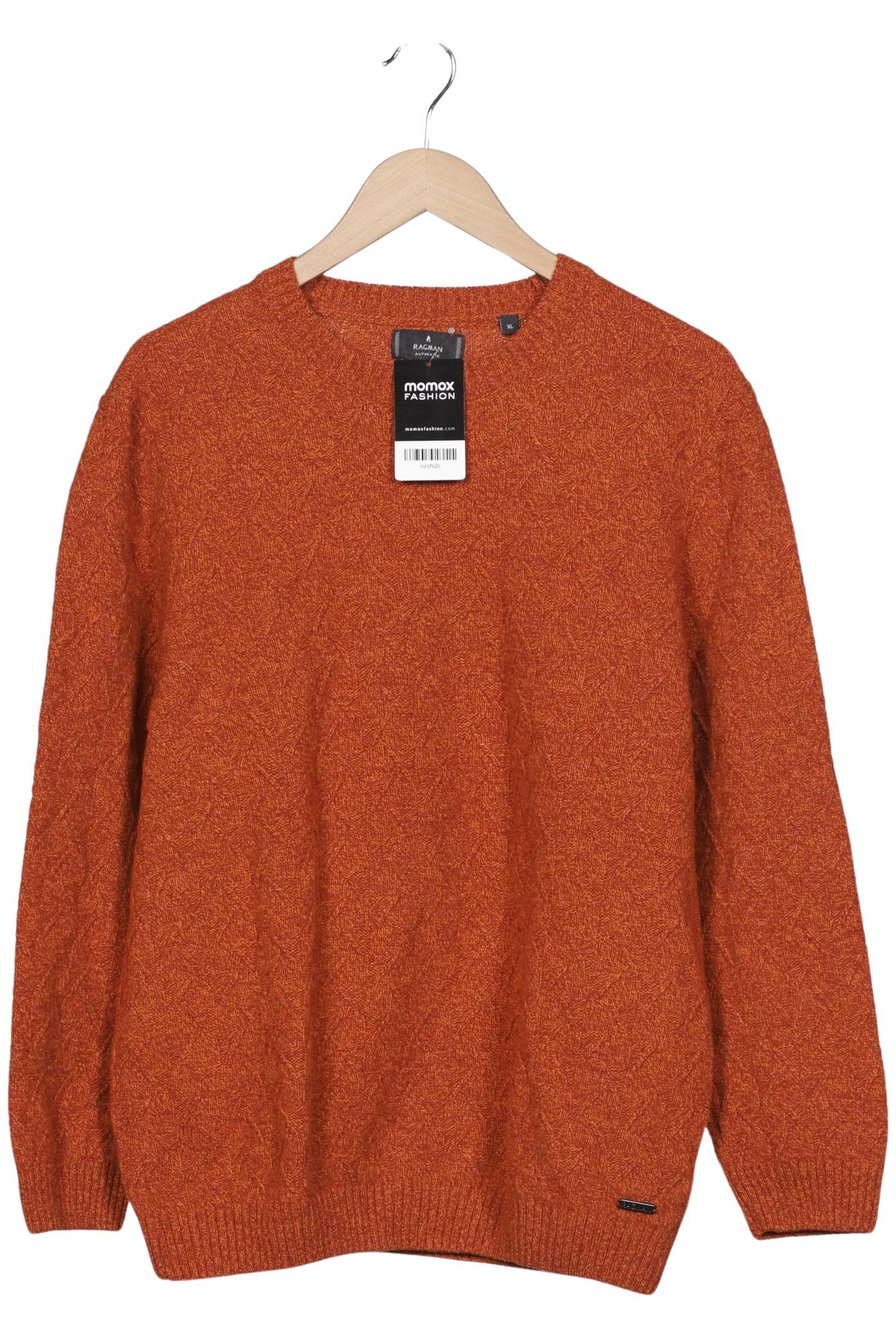 Thumbnail - ragman Herren Pullover, orange, Gr. 54