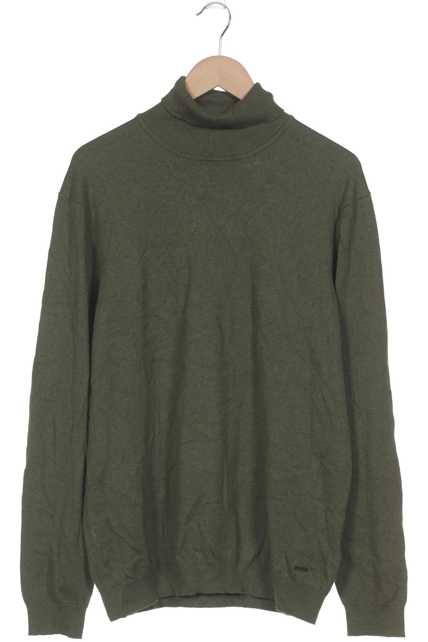 

ragman Herren Pullover, grün, Gr. 54