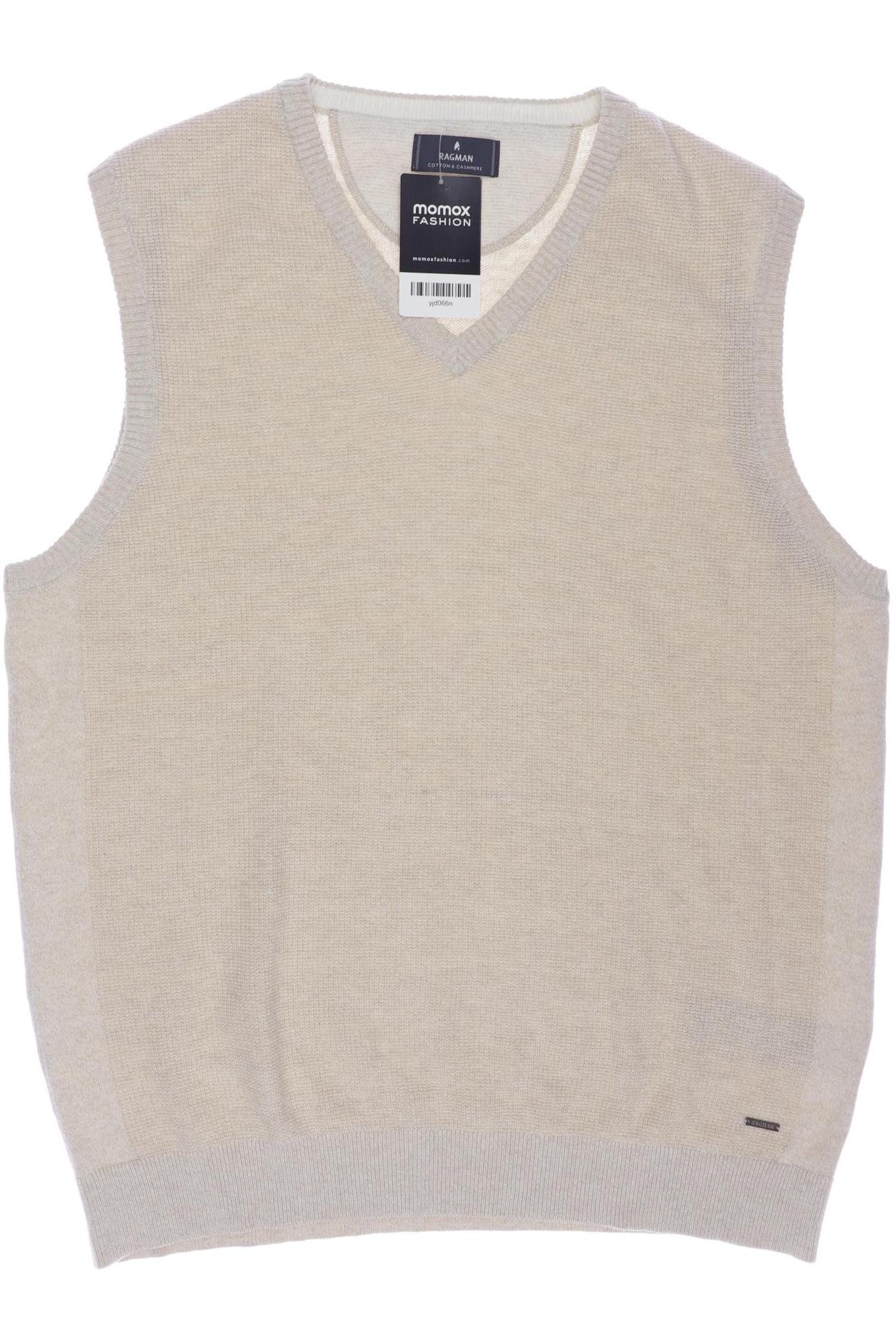 

ragman Herren Pullover, beige, Gr. 52