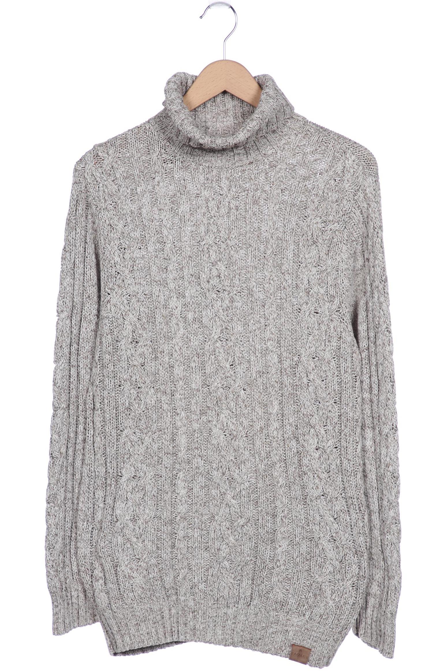 

ragman Herren Pullover, braun, Gr. 48