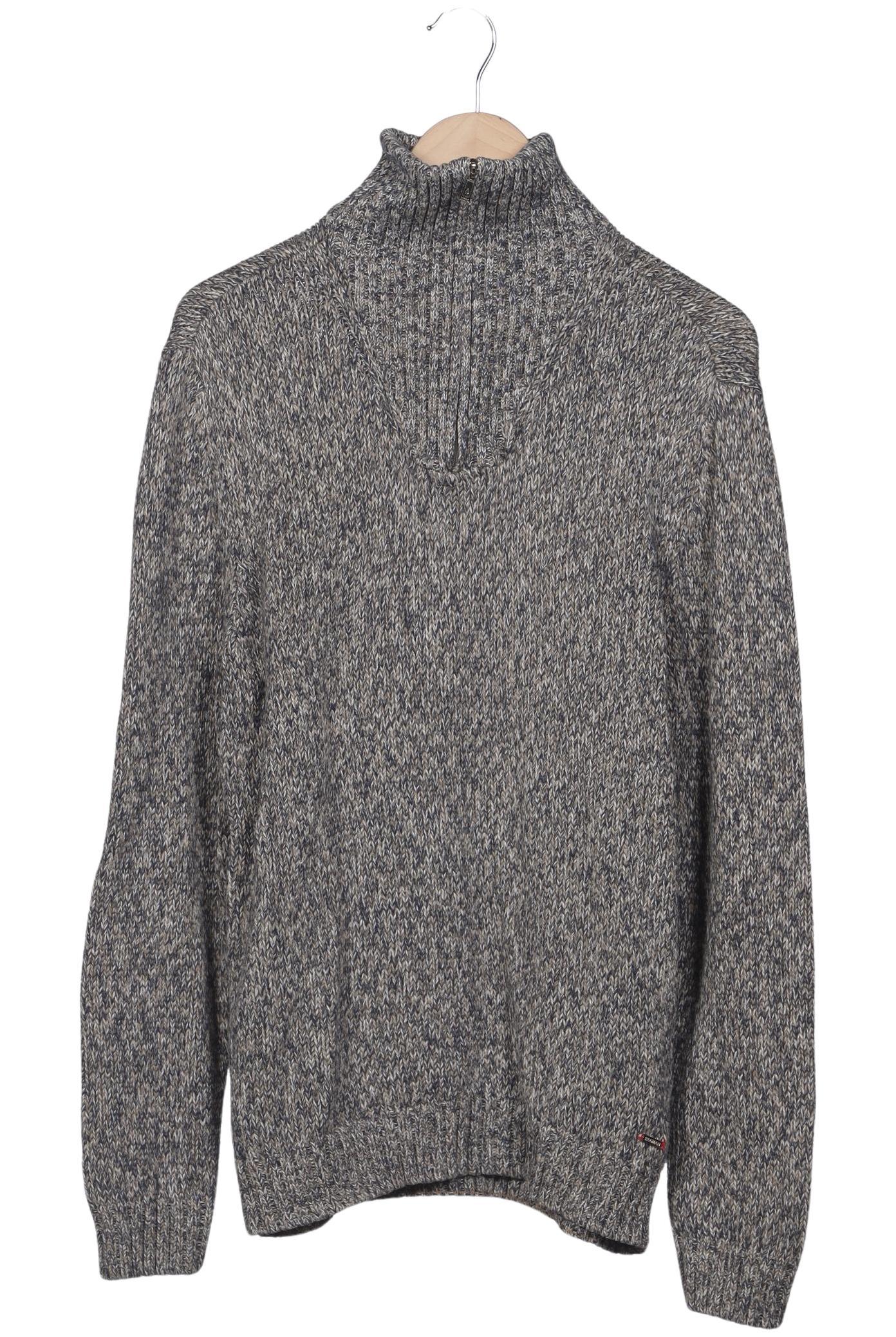 

ragman Herren Pullover, grau, Gr. 52