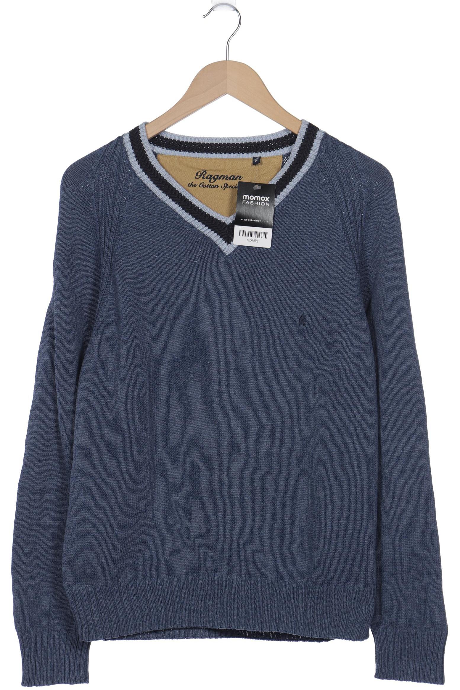 

ragman Herren Pullover, blau