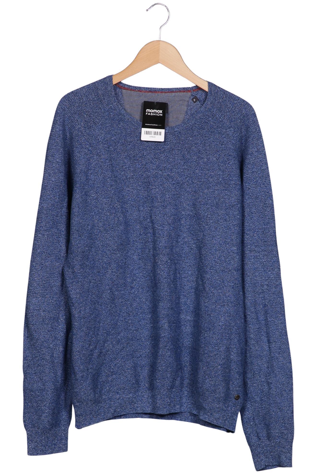 

ragman Herren Pullover, blau, Gr. 54