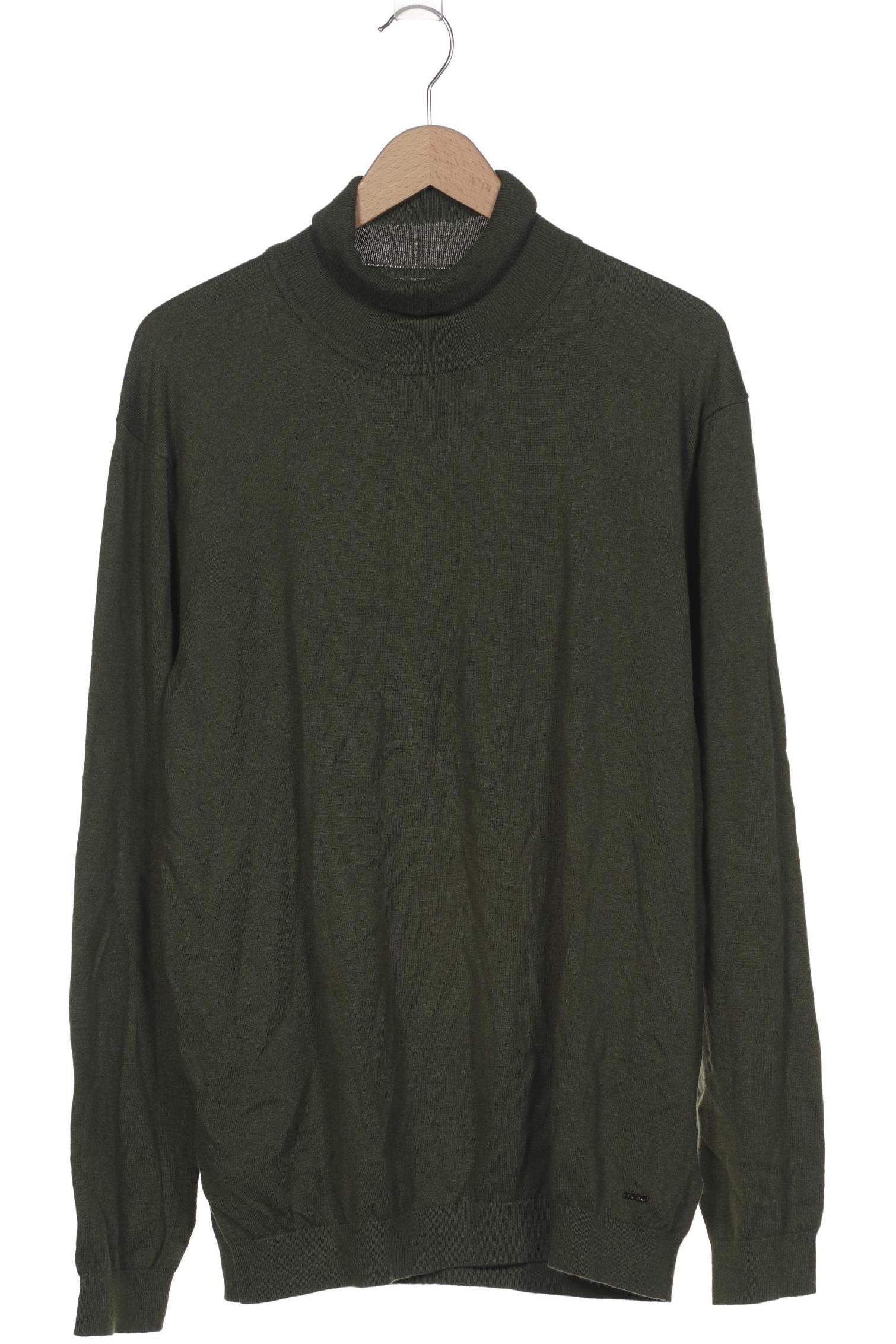 

ragman Herren Pullover, grün, Gr. 56