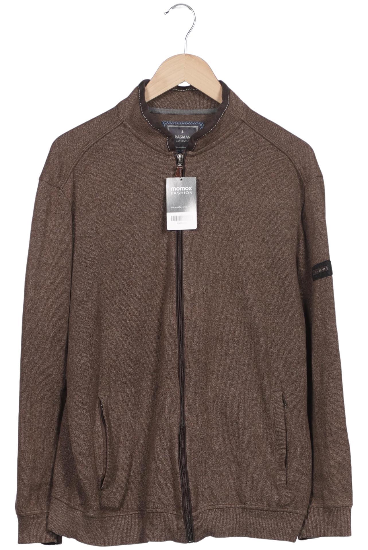 Thumbnail - ragman Herren Strickjacke, braun, Gr. 54