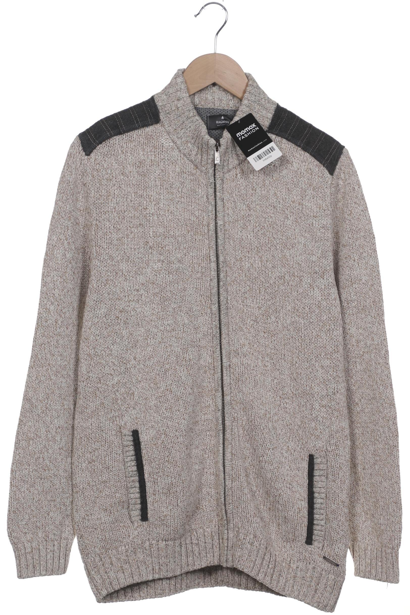 

ragman Herren Strickjacke, beige, Gr. 54