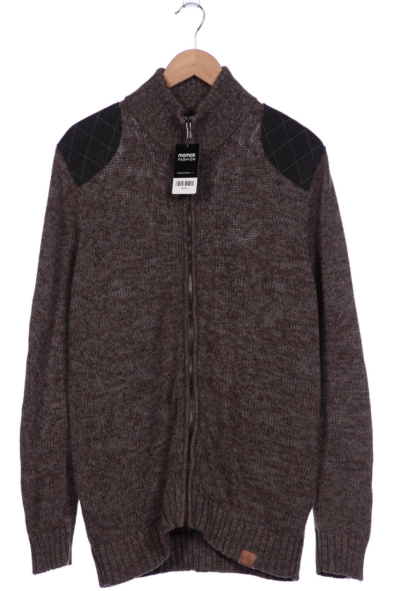 

ragman Herren Strickjacke, grau, Gr. 56
