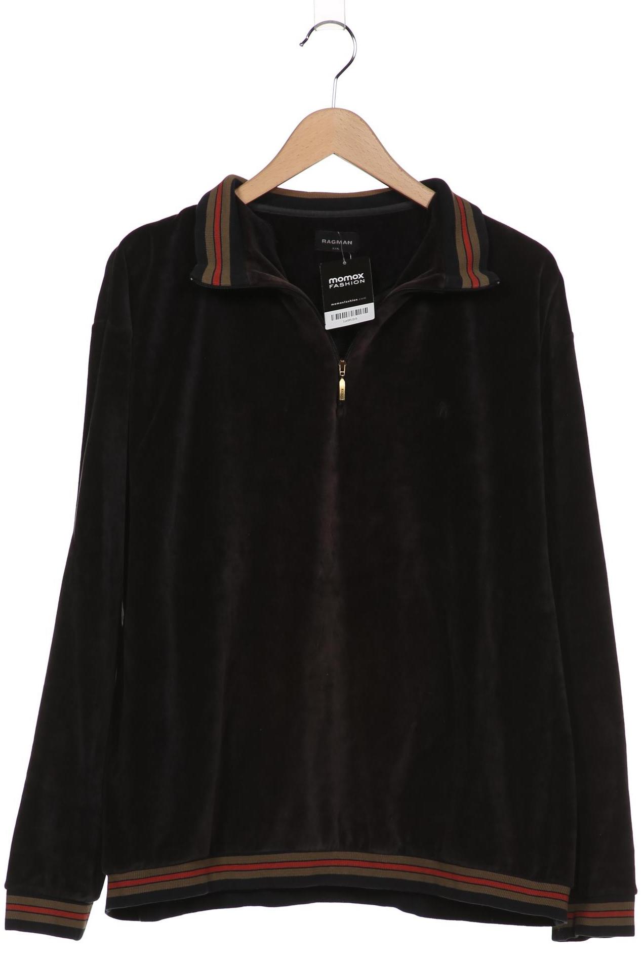 

ragman Herren Sweatshirt, grau, Gr. 56