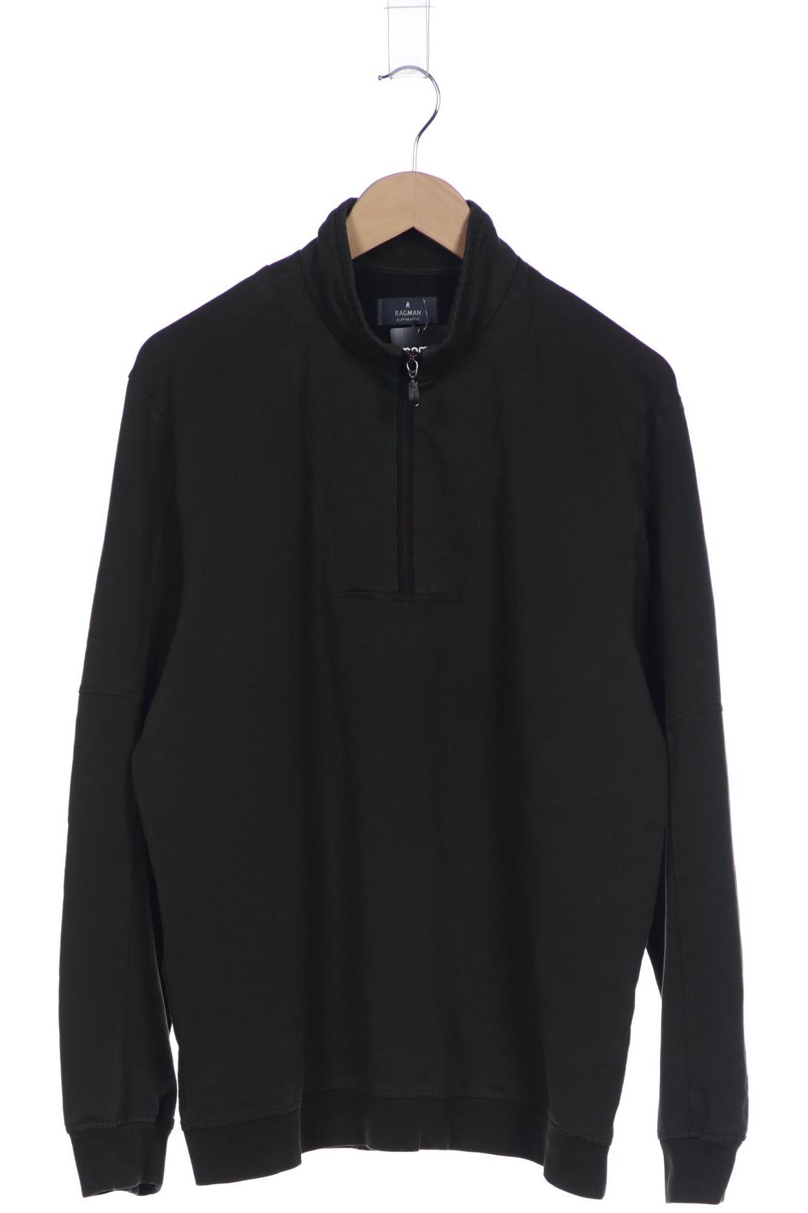 

ragman Herren Sweatshirt, grün, Gr. 56