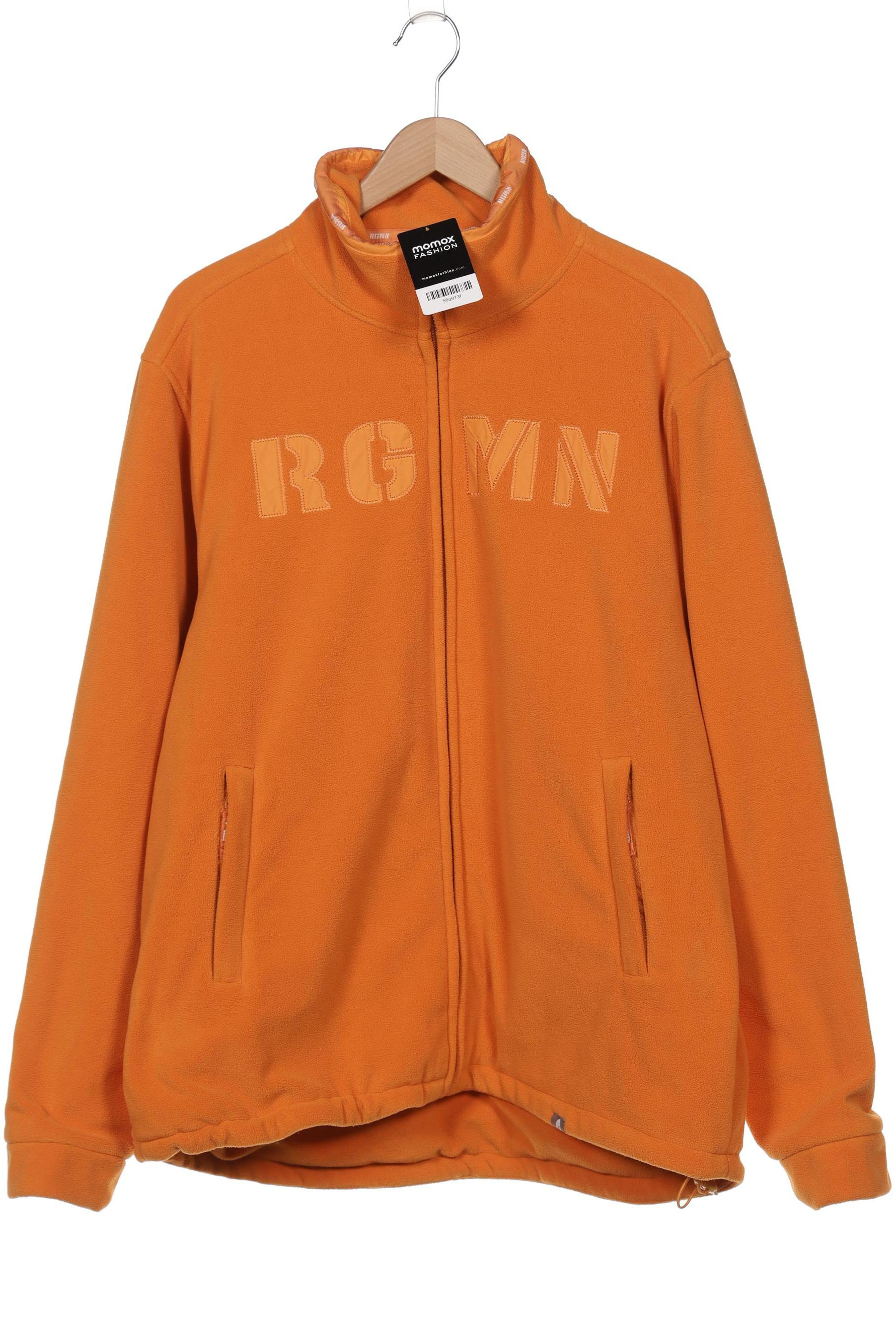 

ragman Herren Sweatshirt, orange, Gr. 56